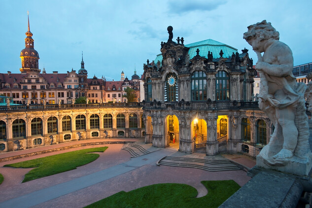 Drážďanský Zwinger. Foto: Peter Hirth. (Foto nepodléhá licenci Creative Commons)